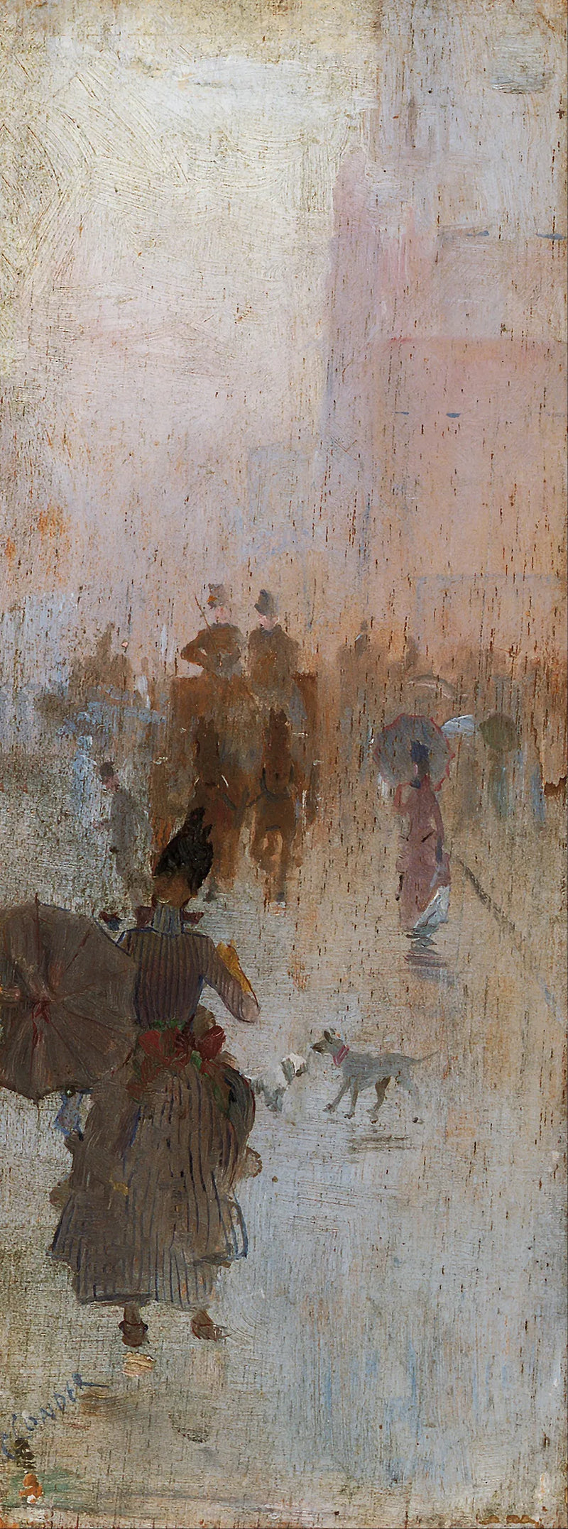 Hur förlorade vi den stackars Flossie? - Charles Conder