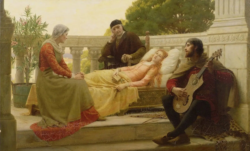 Hur Liza älskade kungen - Edmund Blair Leighton