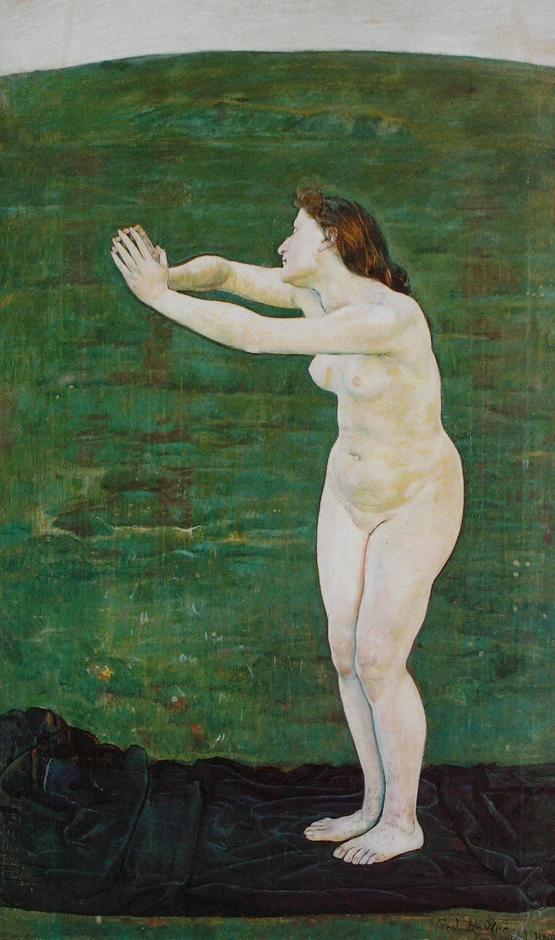 Kommunion med oändligheten - Ferdinand Hodler