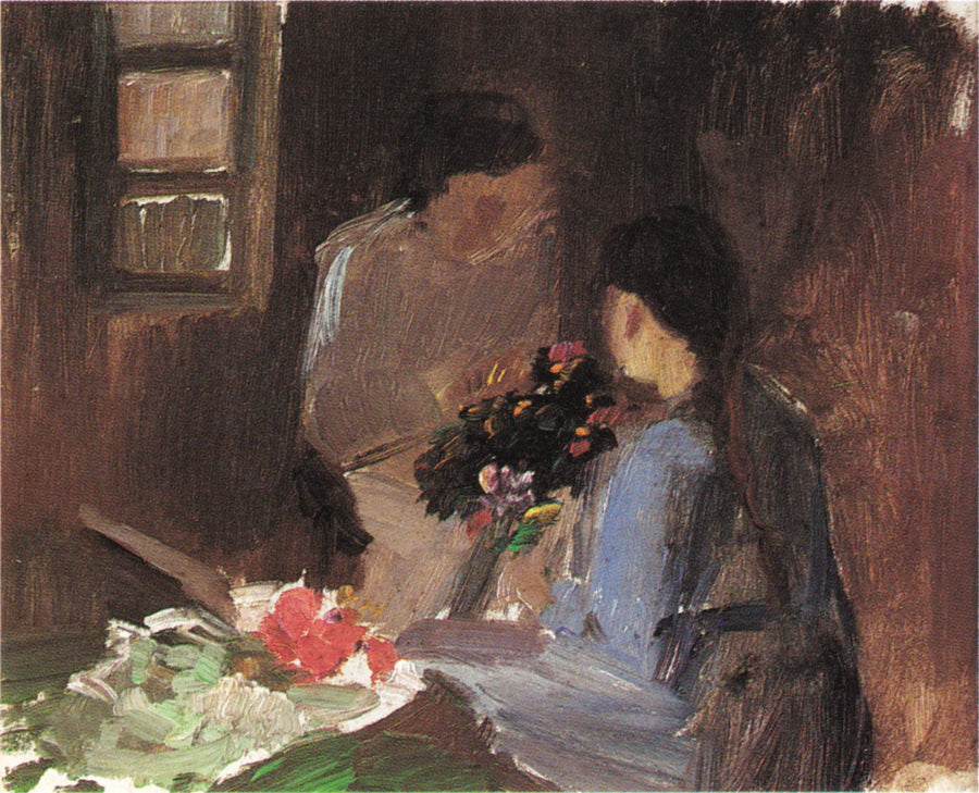 Skapa buketter - Anna Ancher