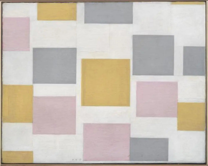 Komposition med färgplan 5 - Piet Mondrian