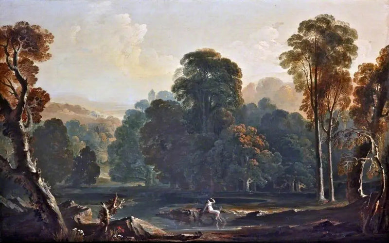 Landskapskomposition - John Martin