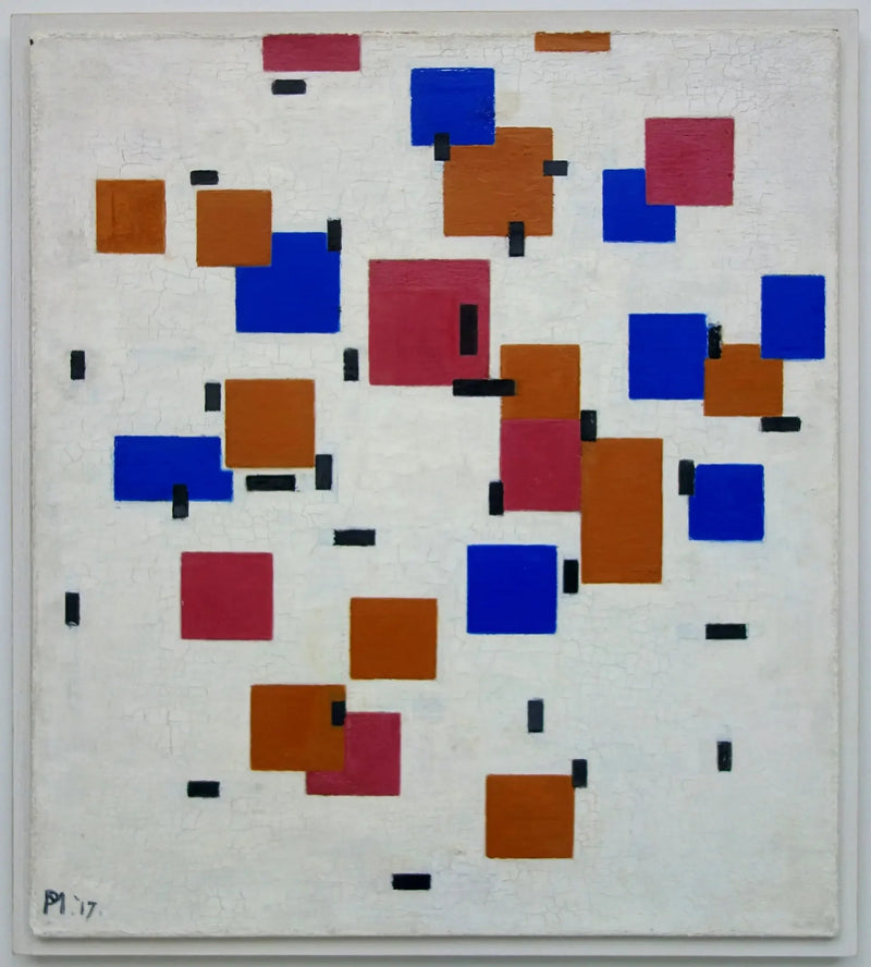 Färgkomposition A - Piet Mondrian