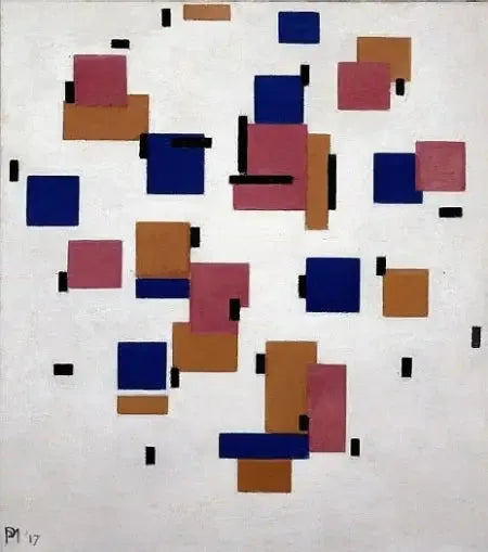 Färgkomposition B - Piet Mondrian