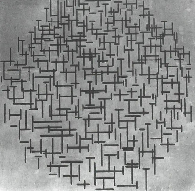 Online komposition - Piet Mondrian