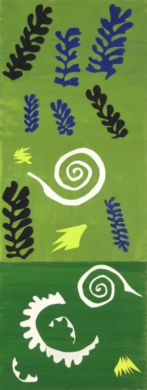 Grön bakgrund - Henri Matisse