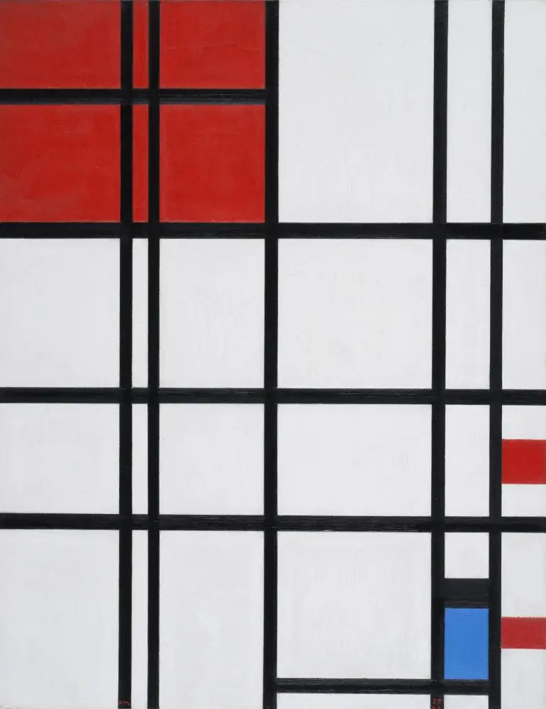 Komposition nr 7 - Piet Mondrian