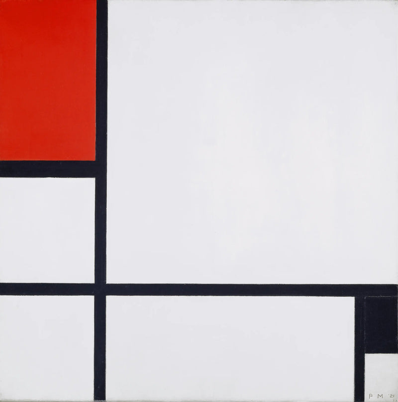 Komposition nr I - Piet Mondrian