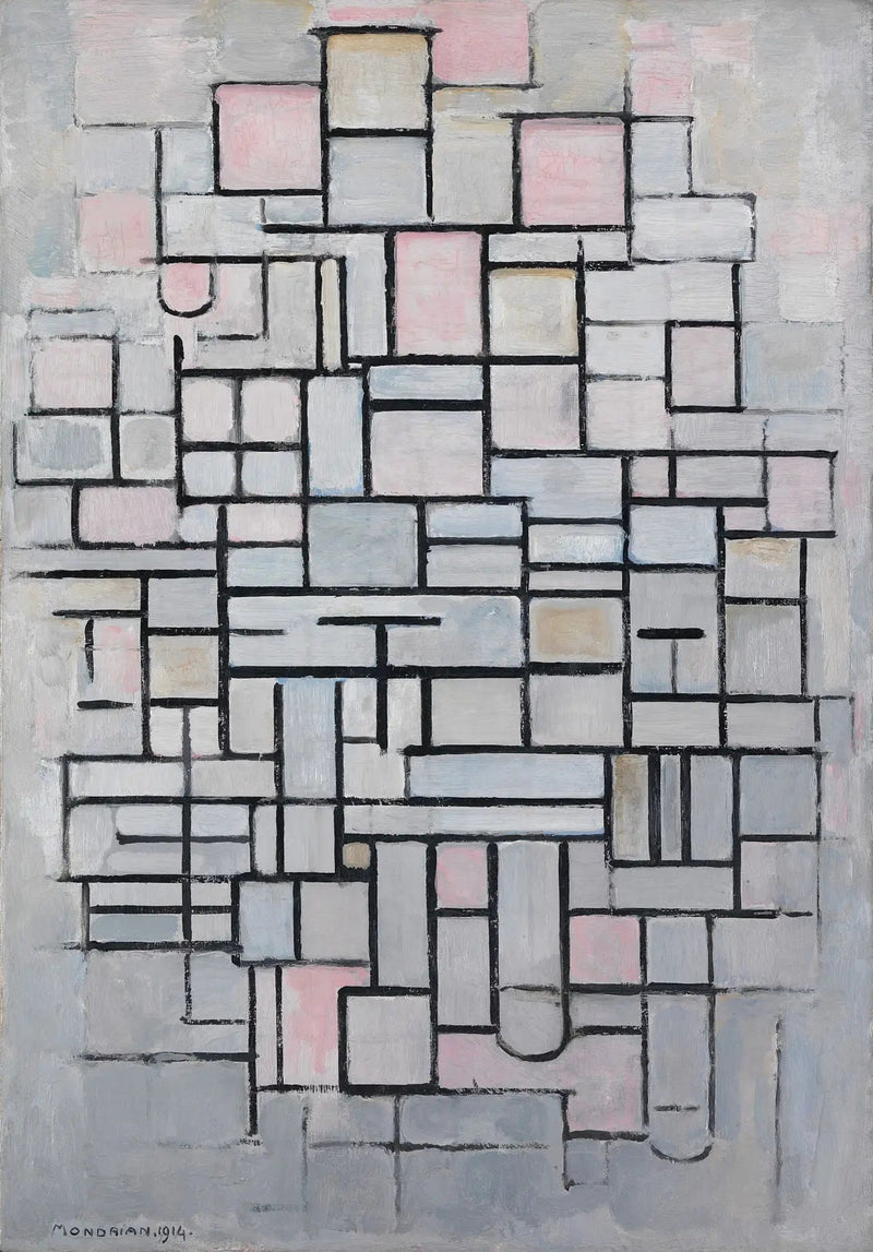 Komposition nr IV - Piet Mondrian