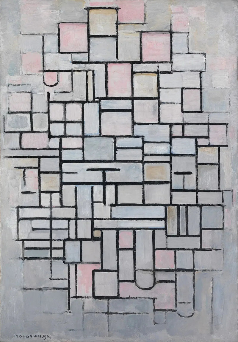 Komposition nr IV - Piet Mondrian