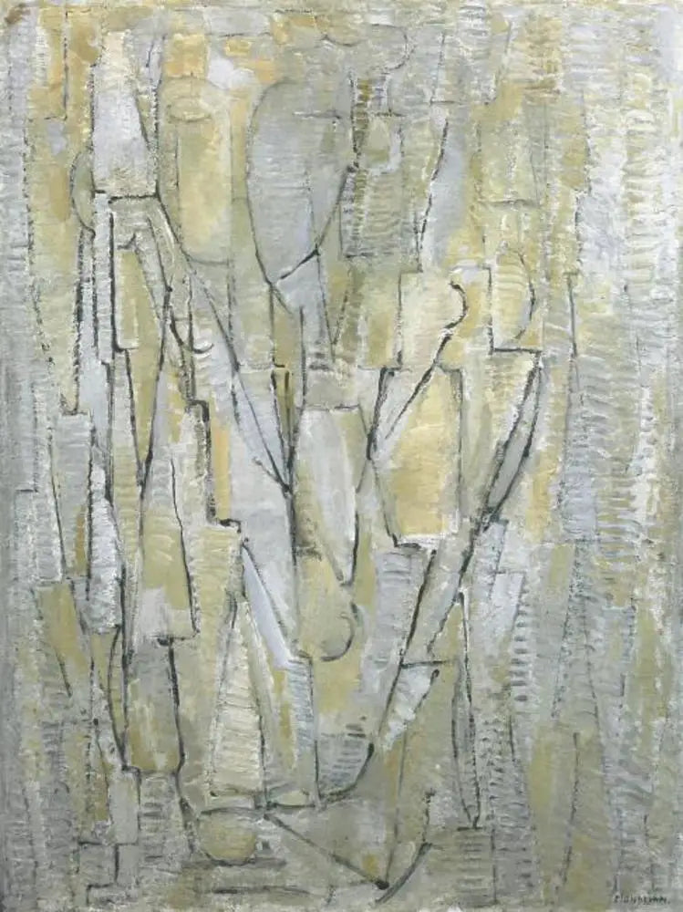 Komposition nr XI (äkthet) - Piet Mondrian