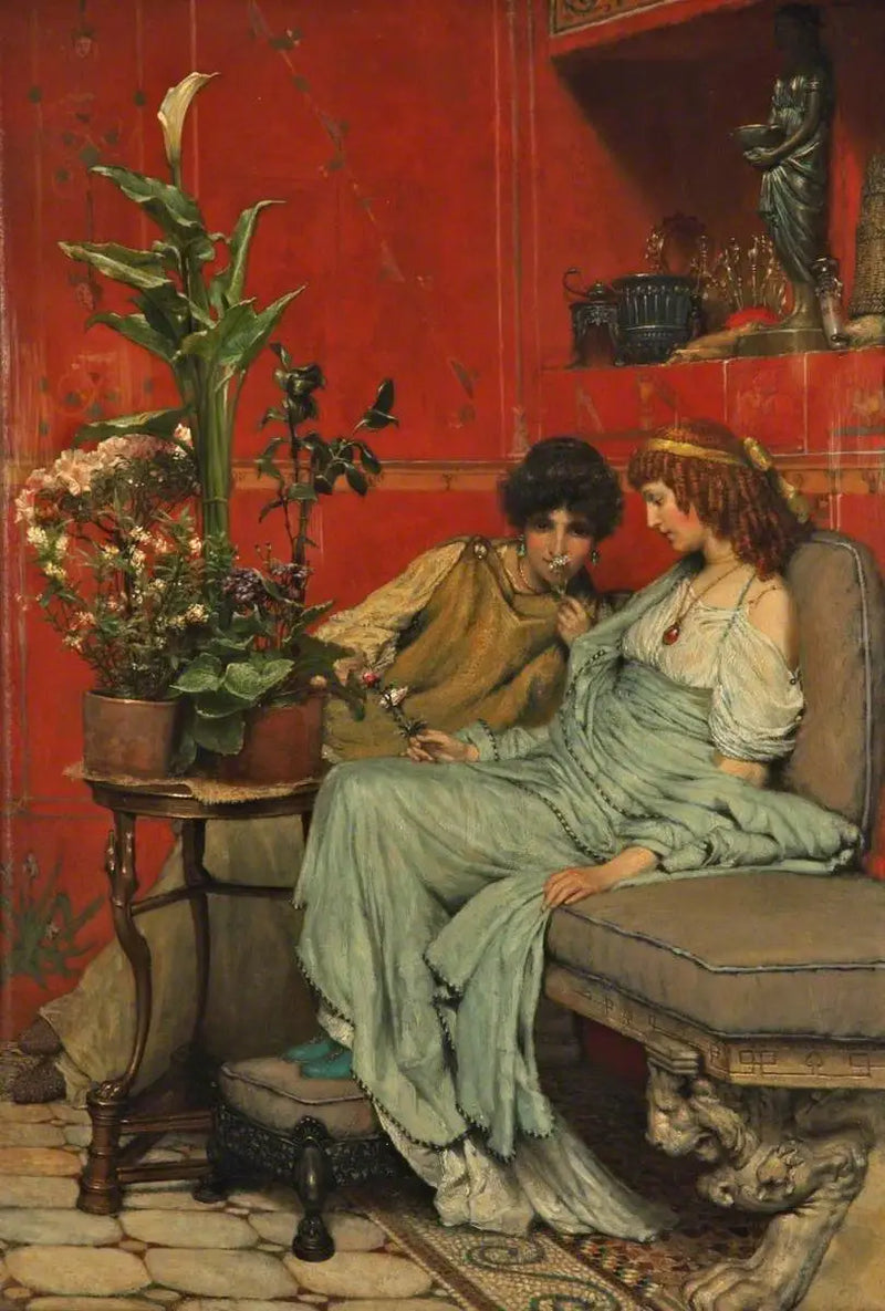 Förtroligheter - Lawrence Alma-Tadema