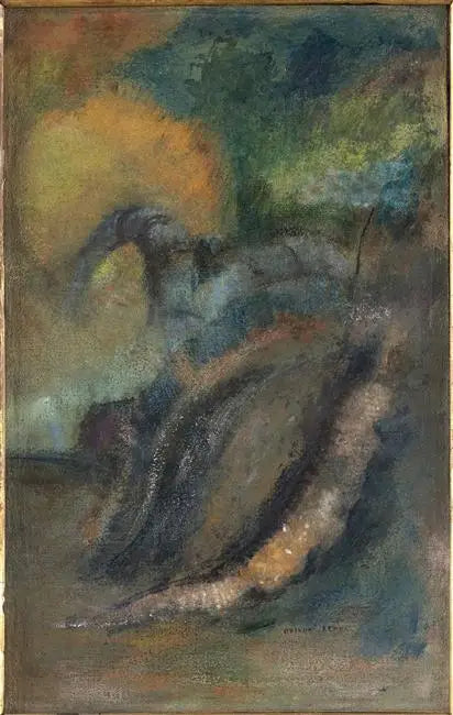 Marin snäcka - Odilon Redon