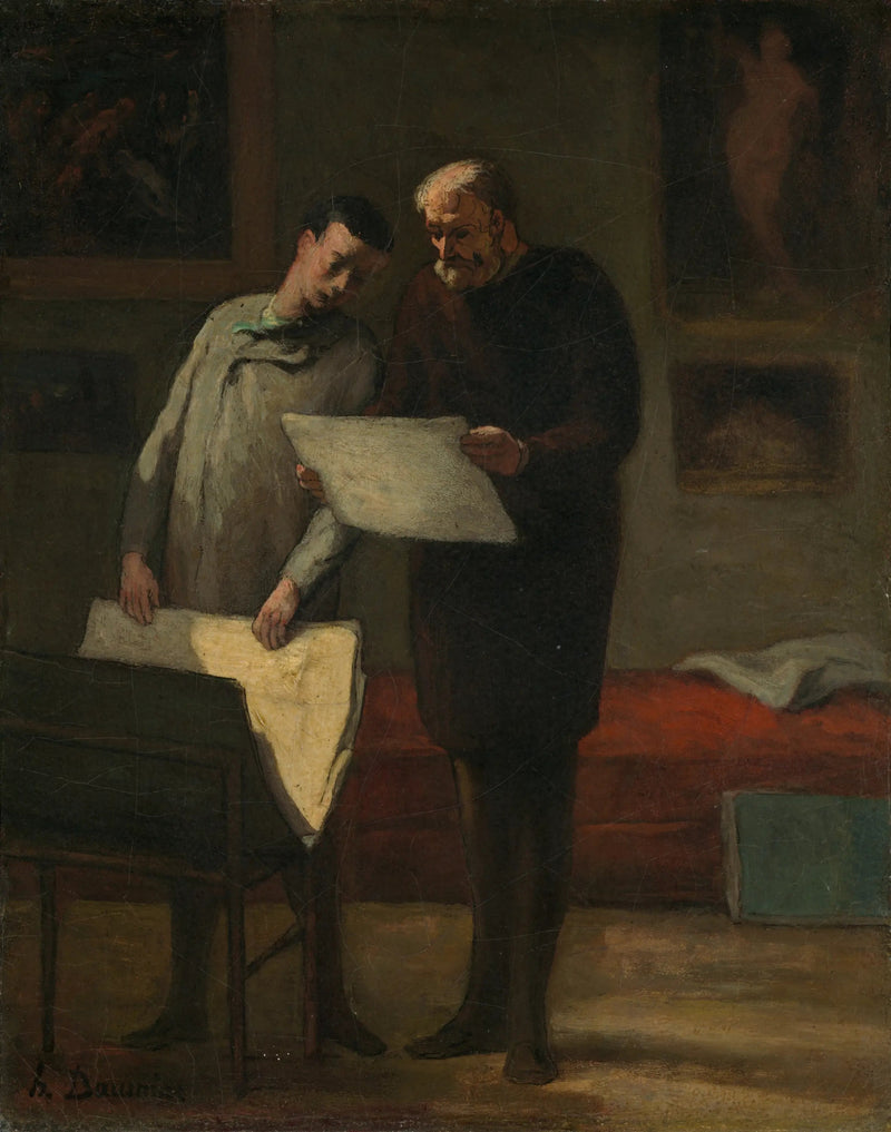 Råd till en ung konstnär - Honoré Daumier