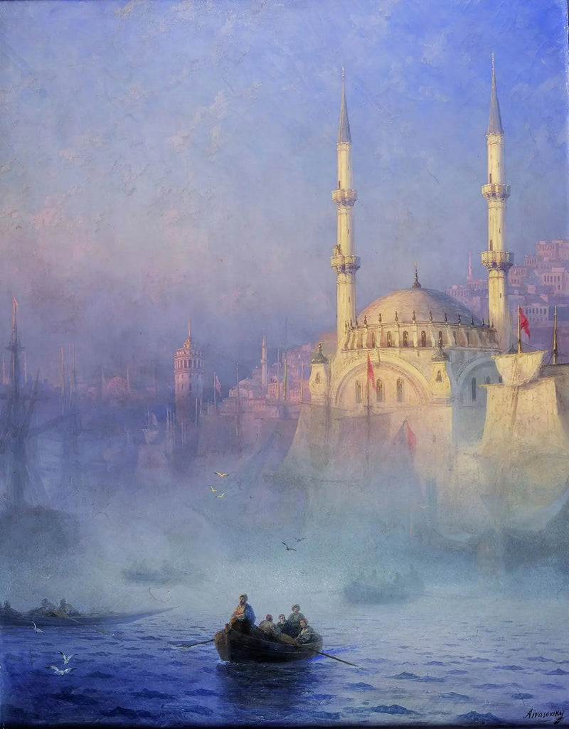 Constantinopel, Top-Kahné-moskén - Ivan Aïvazovski