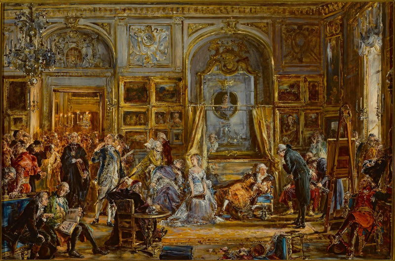 Konstitutionen av den 3 maj. Kvartalsdieten. Utbildningskommissionen. Delningen av 1795. Utdrag ur serien «Civilisationens historia i Polen». - Jan Matejko