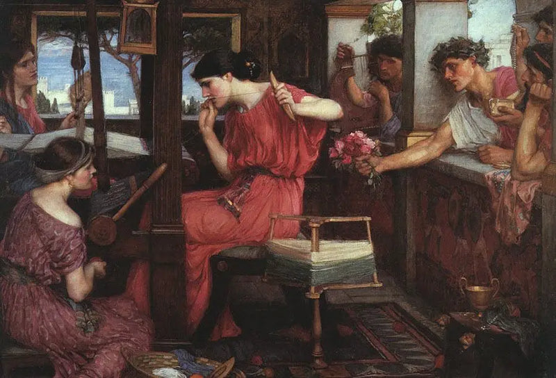 Konsultera Oraklet - John William Waterhouse