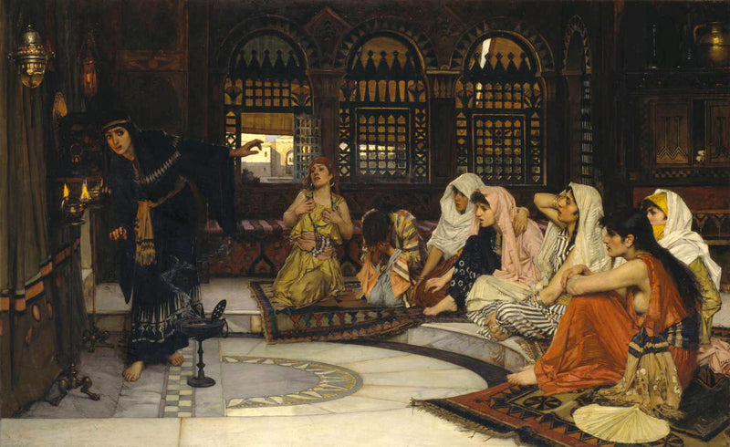 Konsultera Oraklet - John William Waterhouse