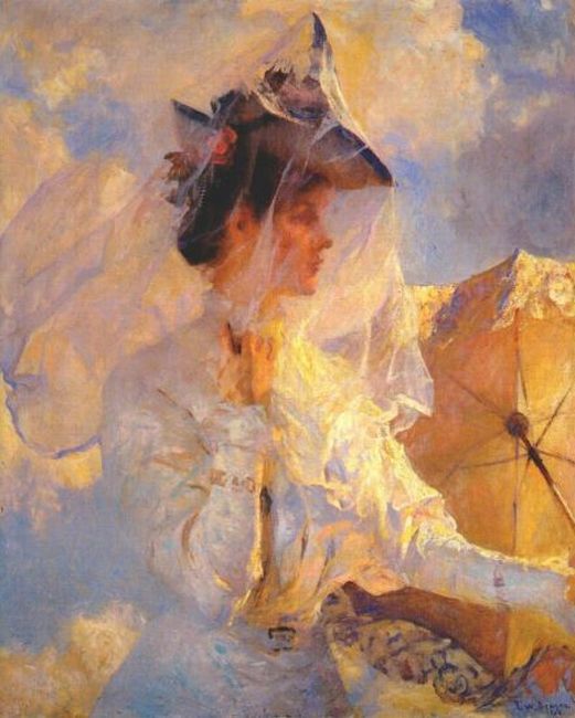 Mot himlen - Frank Weston Benson