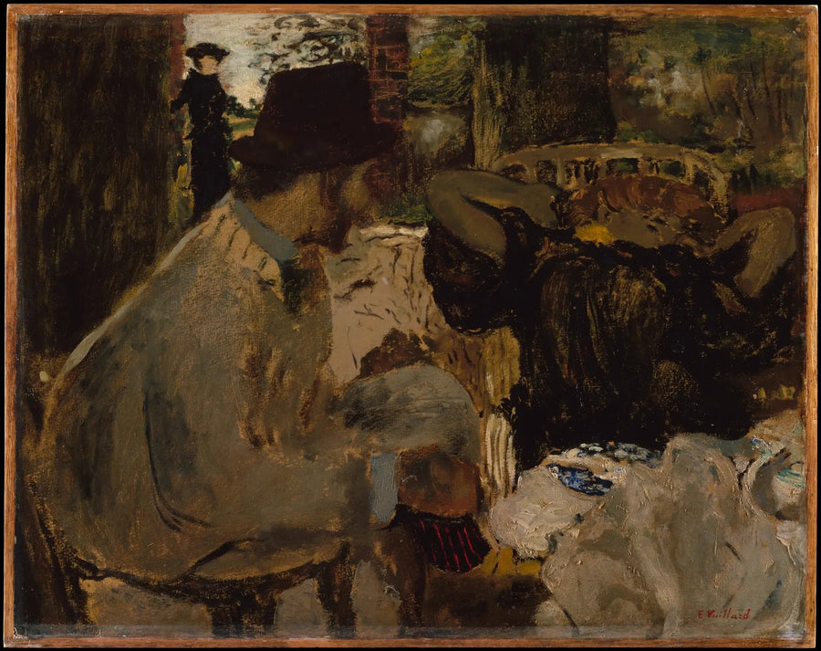 Samtal - Édouard Vuillard