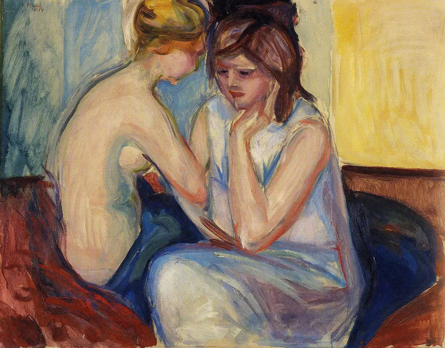 Samtal - Edvard Munch