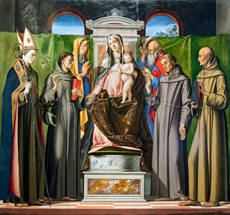Helig konversation - Alvise Vivarini