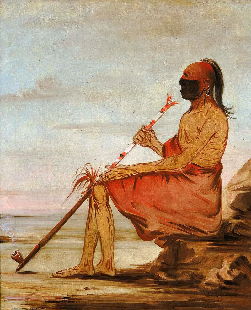 Coo-coo-coo, ugglan, en gammal chef - George Catlin