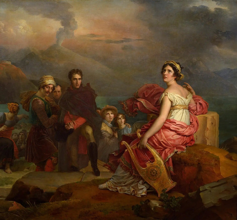 Corinne vid Cap Misène - François Gérard