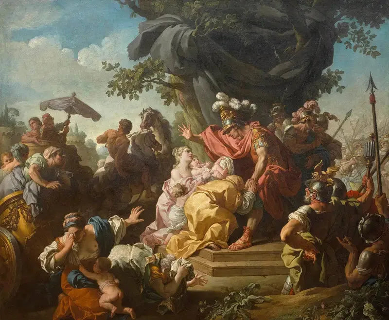 Coriolan hos Volsquerna - Louis Jean François Lagrenée