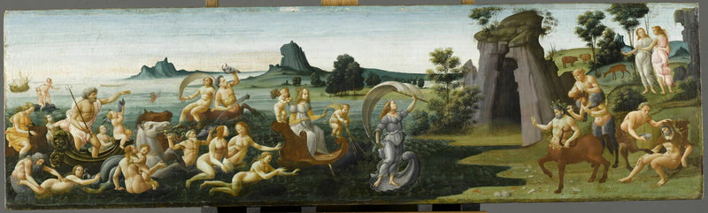 Le Cortège de Thétis - Bartolomeo di Giovanni
