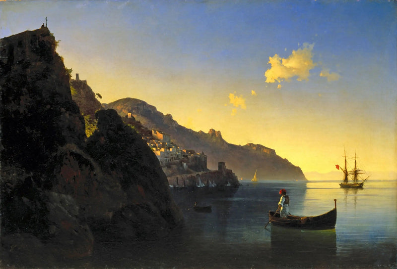 Amalfikusten - Ivan Aïvazovski