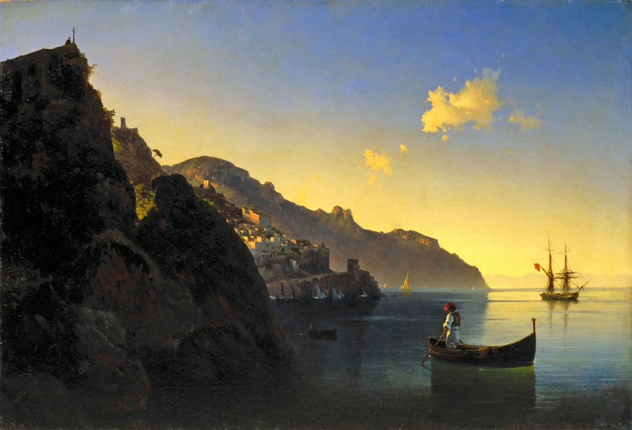 Amalfikusten - Ivan Aïvazovski