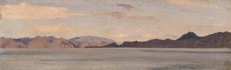 Kusten av Mindre Asien sett från Rhodos - Frederic Leighton