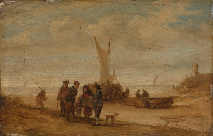 Flandriska kusten - David Teniers den yngre