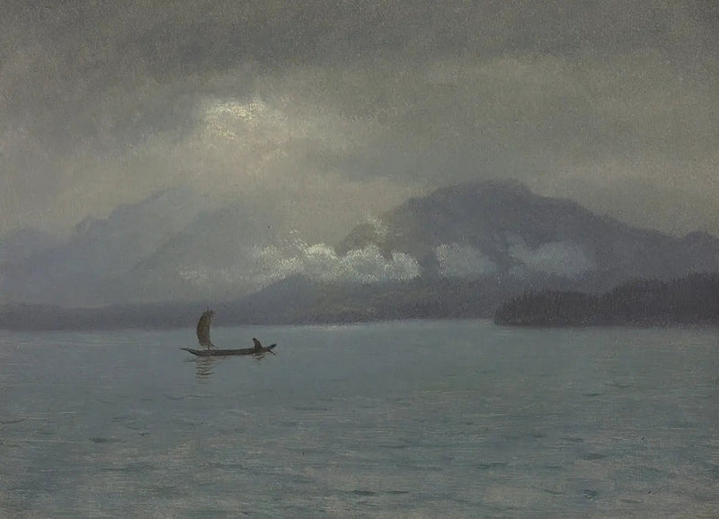 Nordvästra kusten - Albert Bierstadt