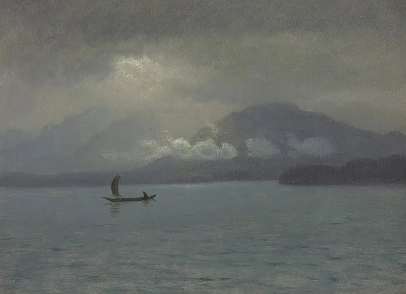 Nordvästra kusten - Albert Bierstadt