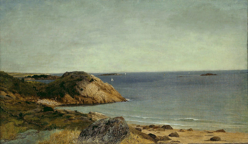 Rochekusten - John Frederick Kensett