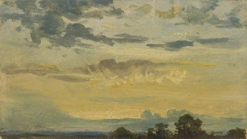 Sommarens solnedgång - John Constable
