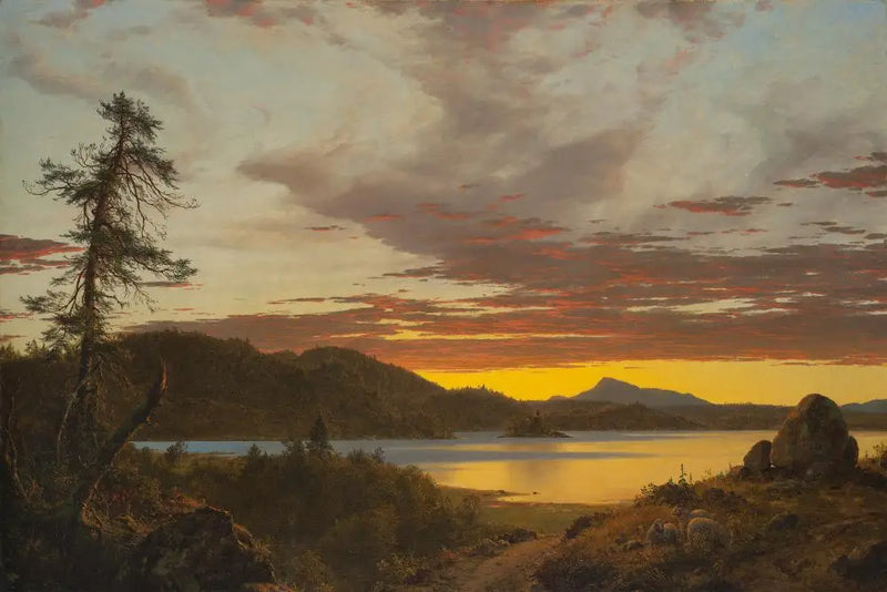 Solnedgång - Frederic Edwin Church