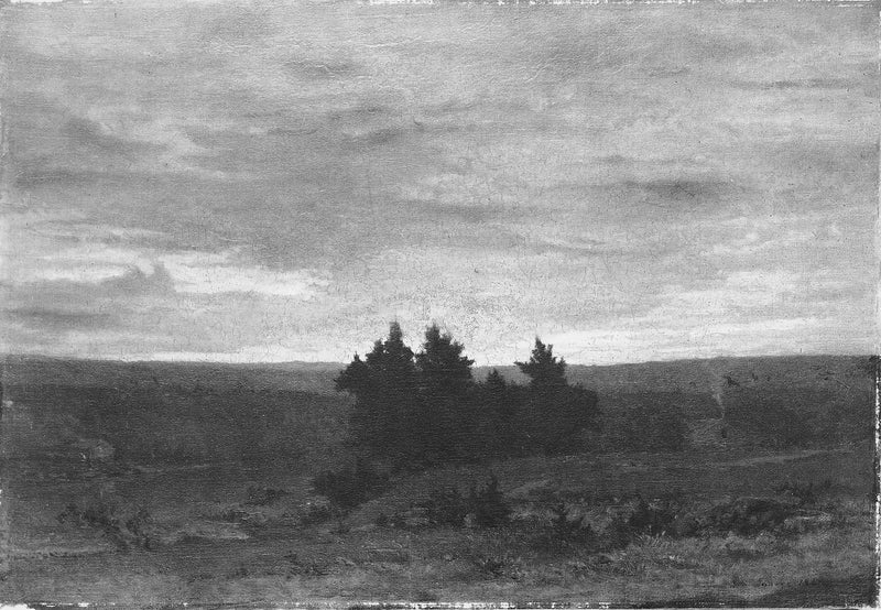 Solnedgång - George Inness