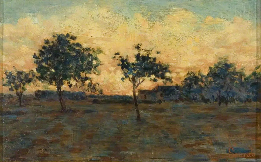 Solnedgång - Georges Seurat