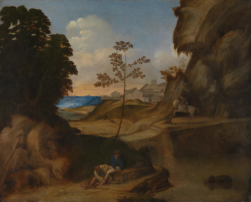 Solnedgång - Giorgione