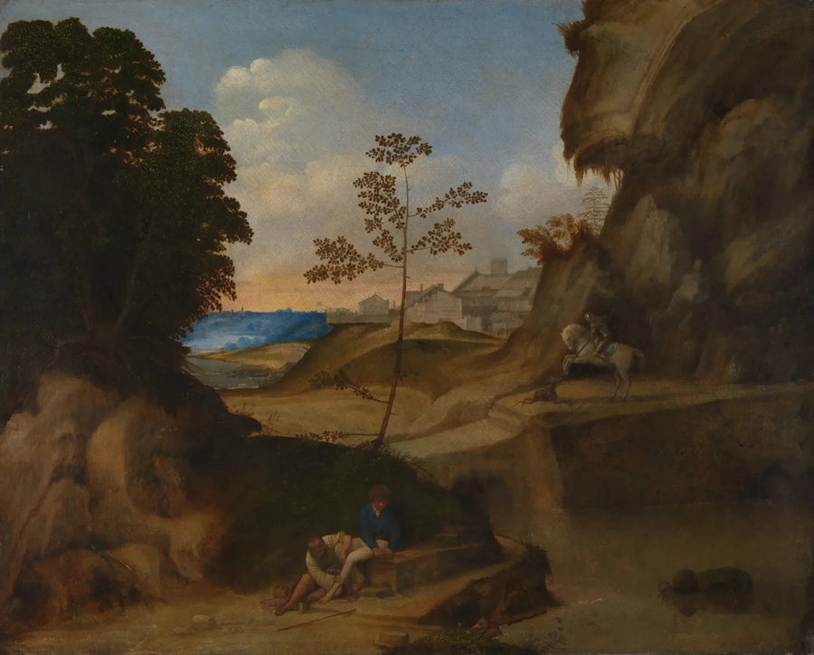 Solnedgång - Giorgione