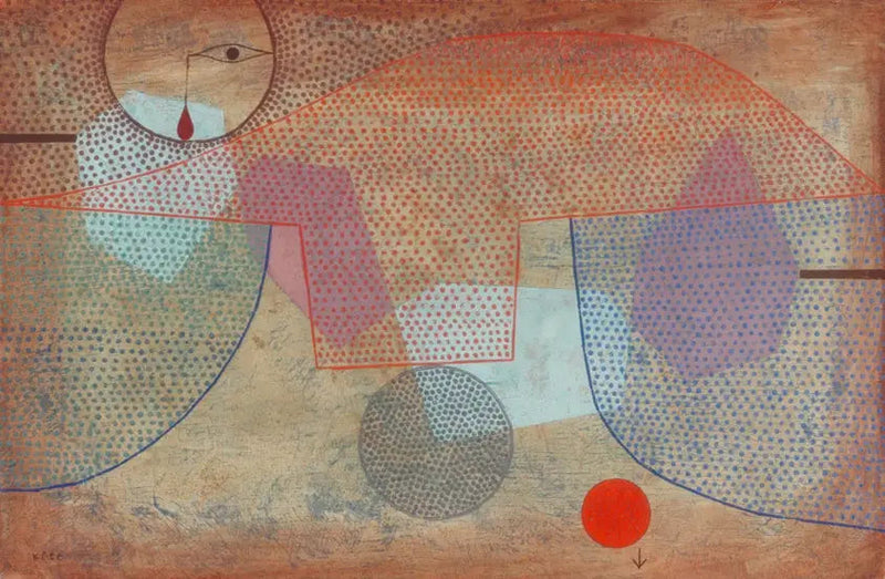 Solnedgång - Paul Klee