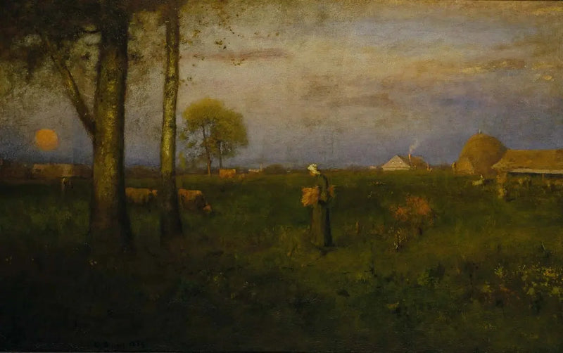 Sänggåendet - George Inness