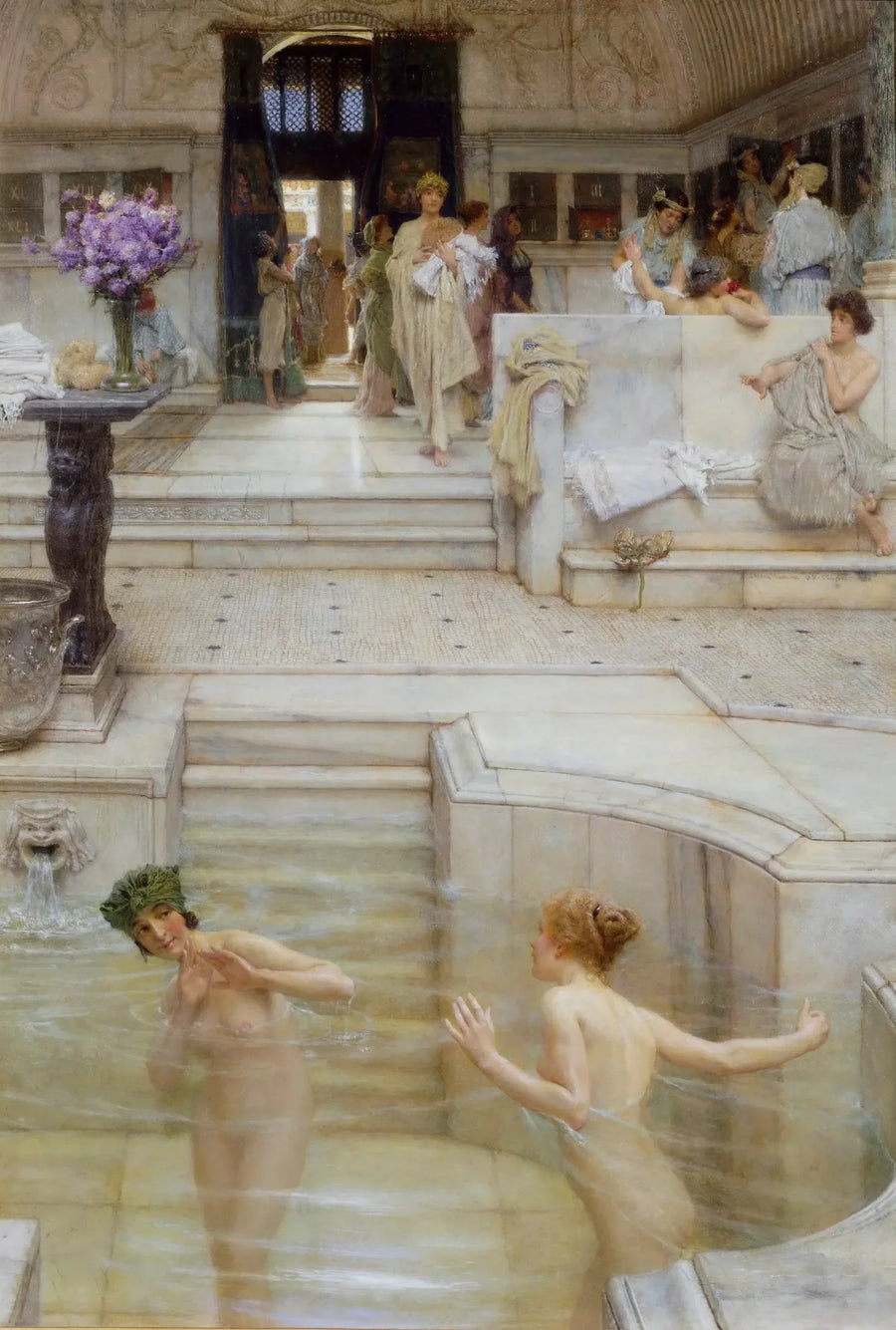 Kärlek vid första ögonkastet av Coutume - Lawrence Alma-Tadema