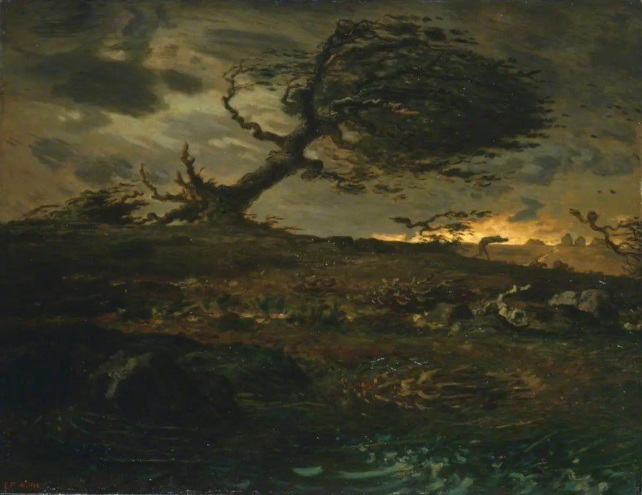 Vindstöt - Jean-François Millet