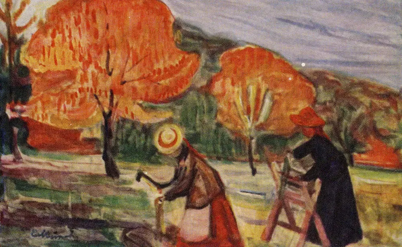 Skärning och Formning av trä - Edvard Munch