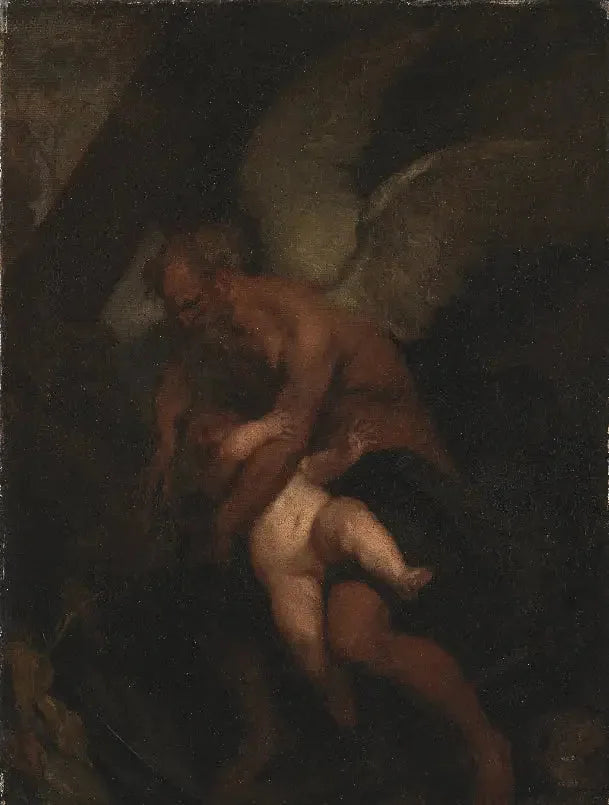 Skär tiden med Cupids vingar - Antoine van Dyck
