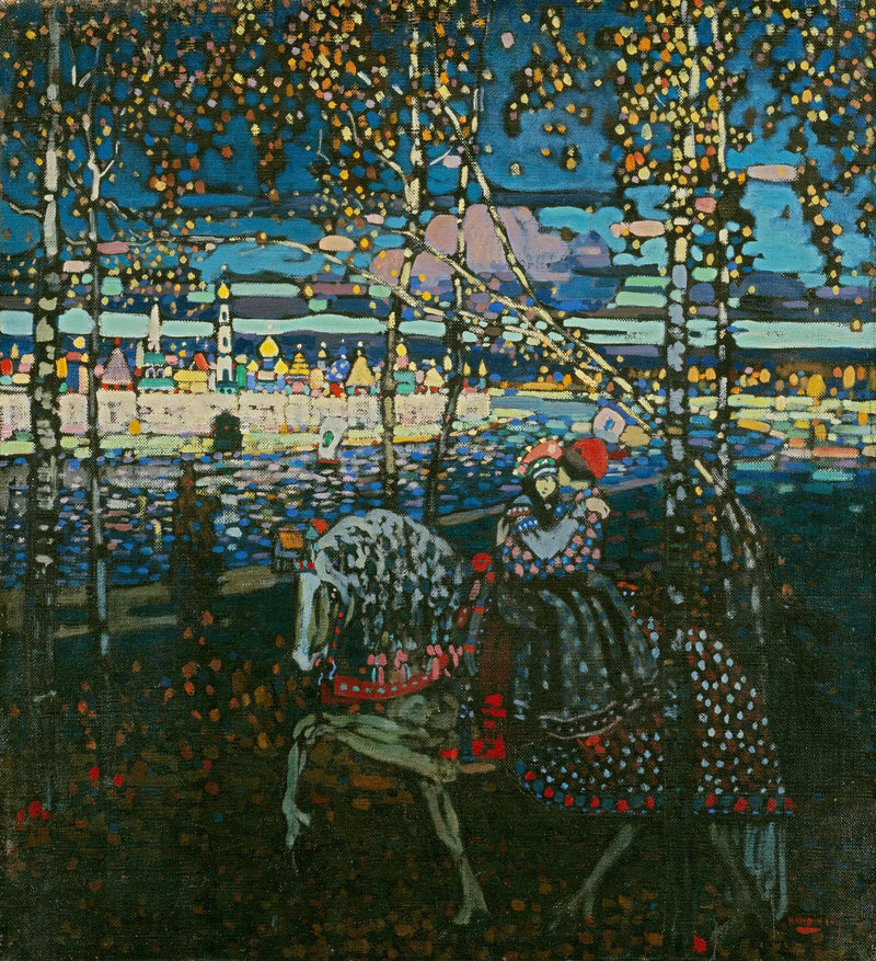 Ryttarpar - Vassily Kandinsky
